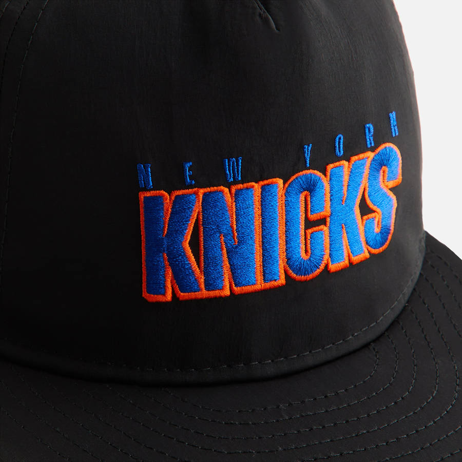 Black Kids' Kith and New Era for the New York Knicks Billboard 9FIFTY Snapback Headwear | 2418-CAWDO