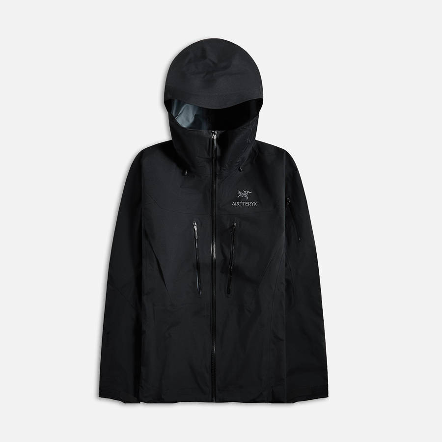 Black Men Kith Arc'teryx Alpha SV Jackets | 1249-AOKJC