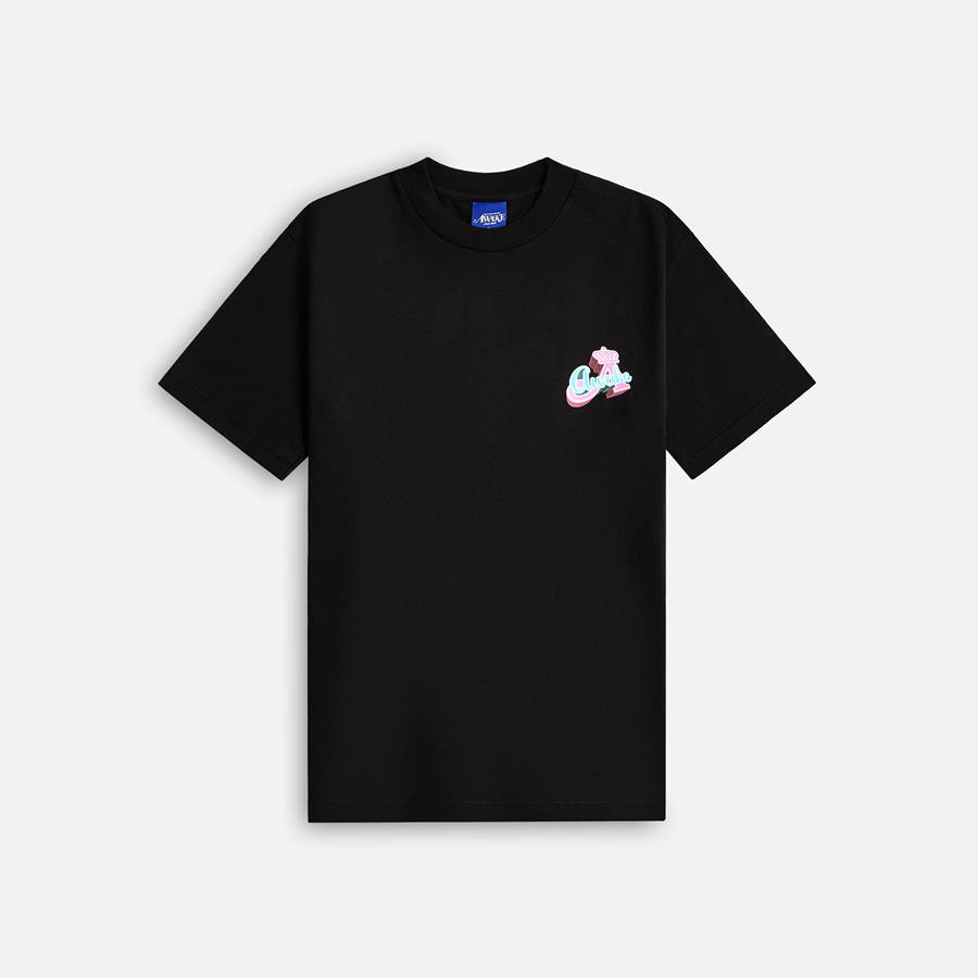 Black Men Kith Awake NY Crown A Shirts | 6972-ABSKZ