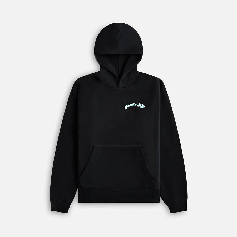 Black Men Kith Awake NY Twill Logo Hoodie | 9230-CZBTF