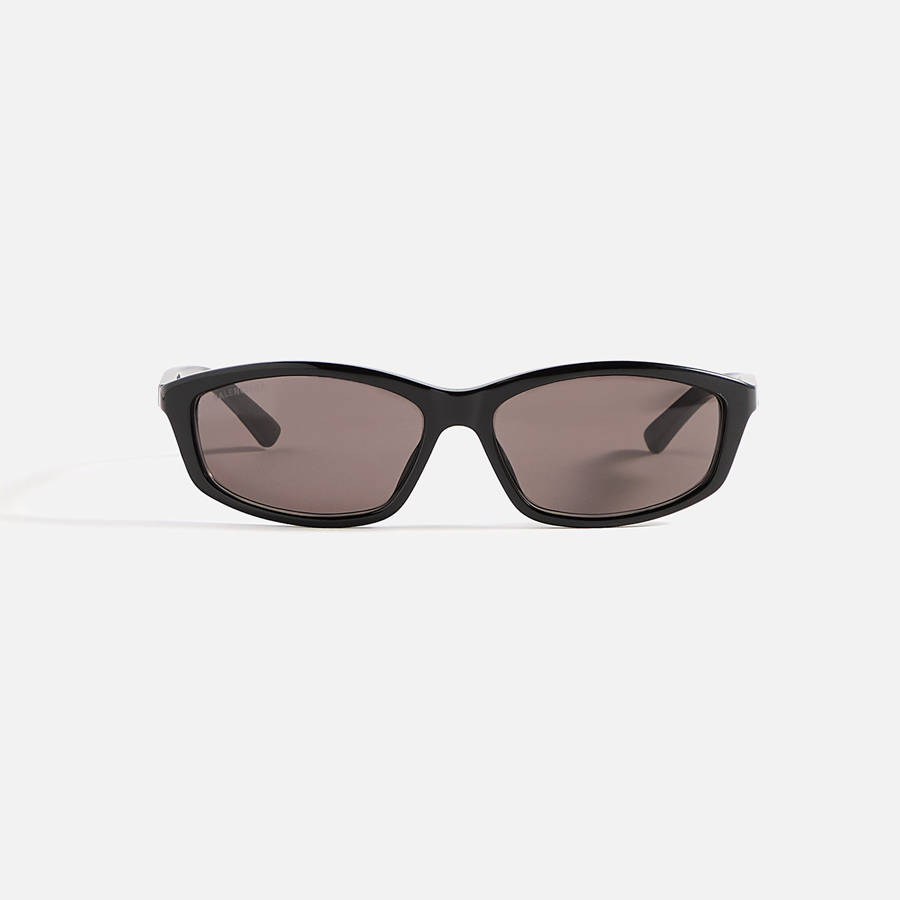 Black Men Kith Balenciaga Rectangular Frames Sunglasses | 3784-DHWYQ