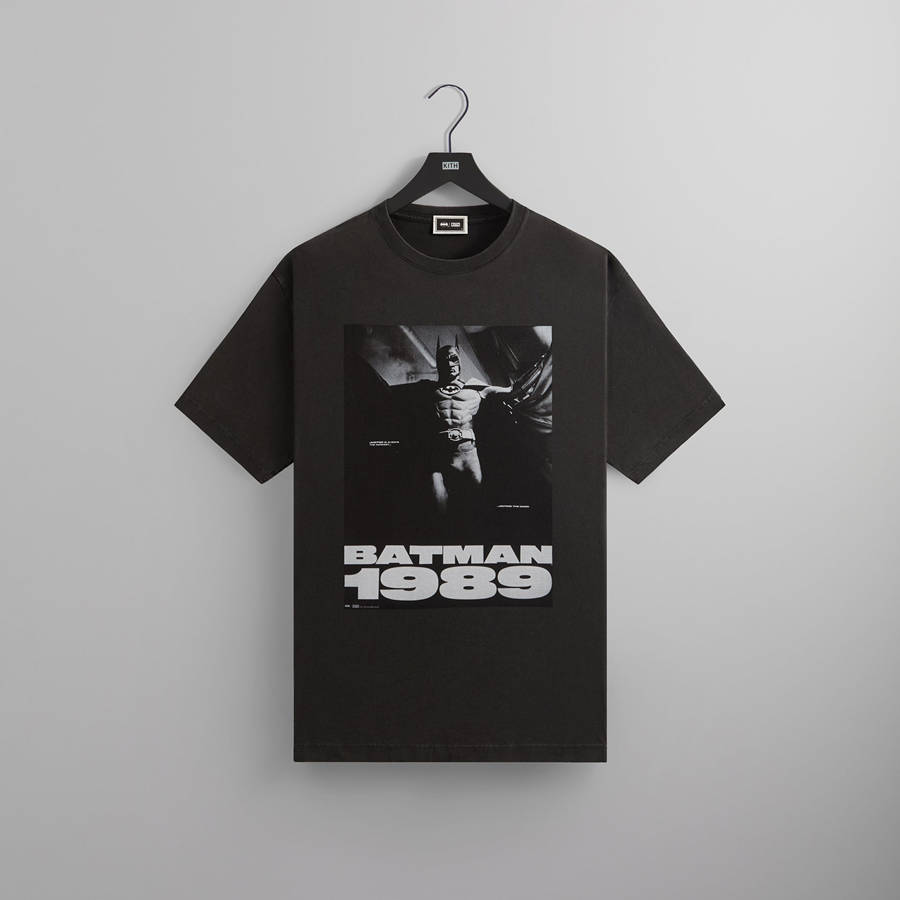 Black Men Kith Batman | 1989 Justice Vintage T-Shirt | 4367-STAVX