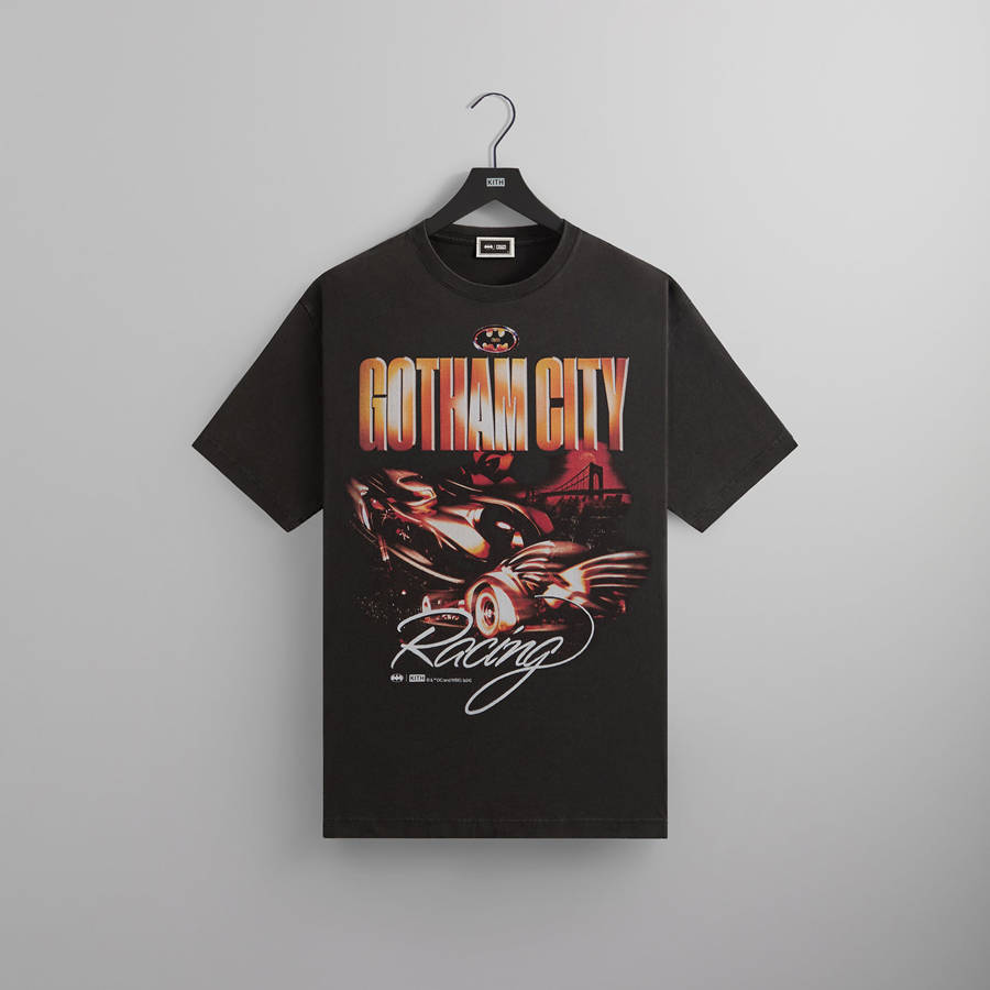 Black Men Kith Batman | Batmobile Vintage Shirts | 8745-DHBLC