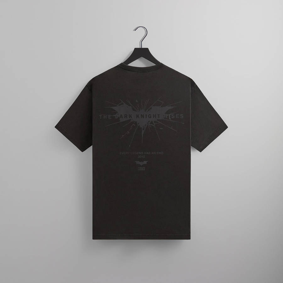 Black Men Kith Batman | Dark Knight ADV Vintage T-Shirt | 6127-OFPQN