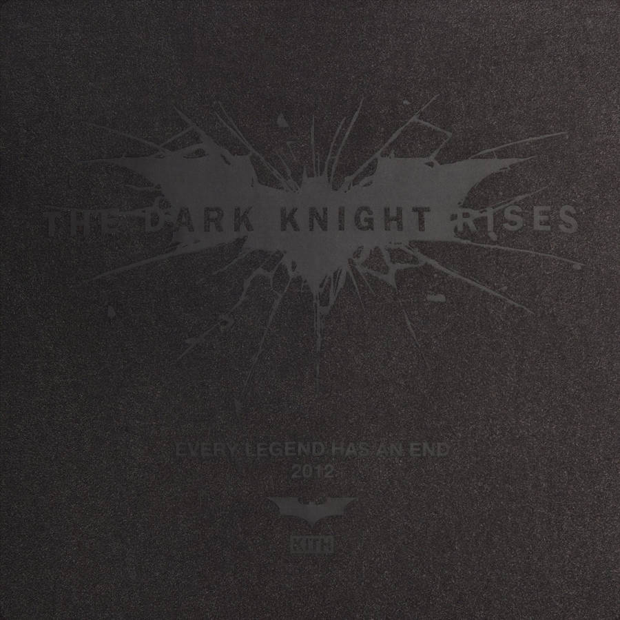 Black Men Kith Batman | Dark Knight ADV Vintage T-Shirt | 6127-OFPQN