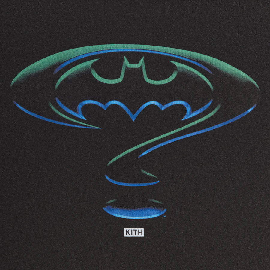 Black Men Kith Batman | Forever Film Vintage T-Shirt | 7869-JBHTG