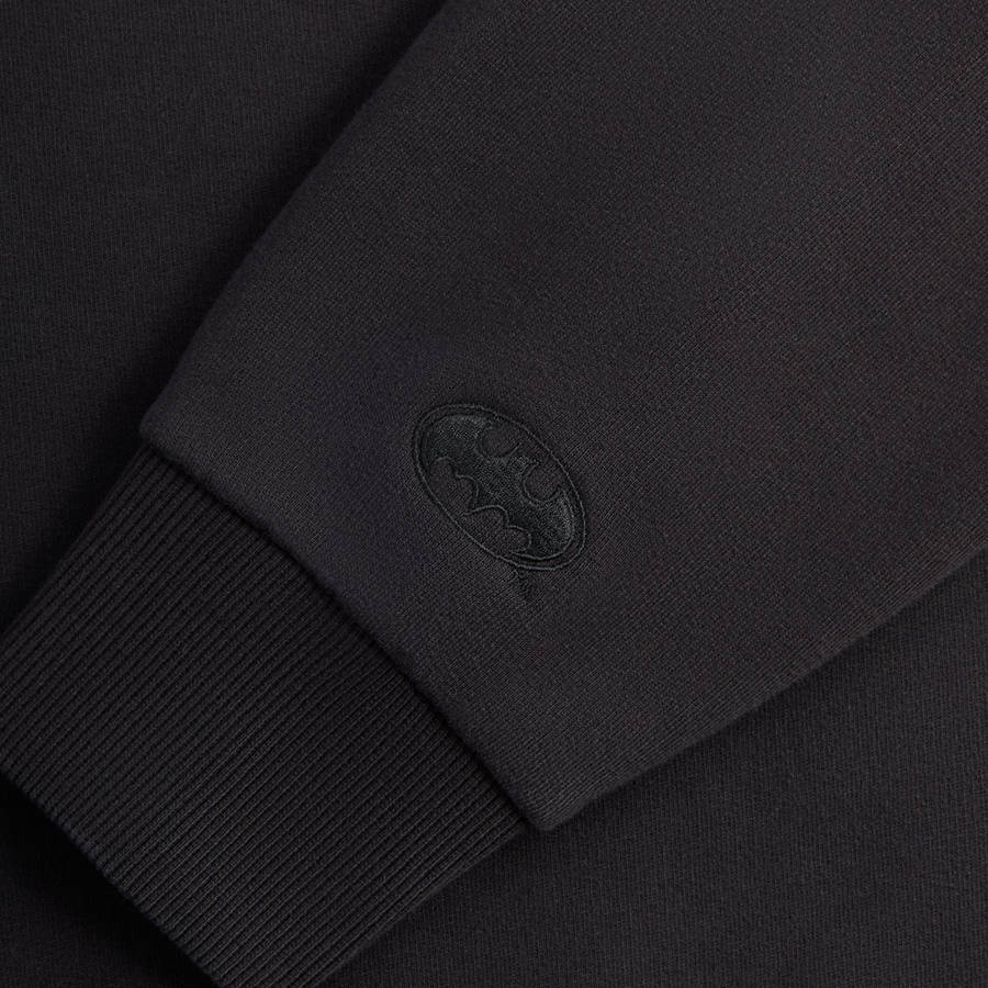 Black Men Kith Batman | Logo Vintage Nelson Crewneck Sweatshirts | 1095-DCTBN