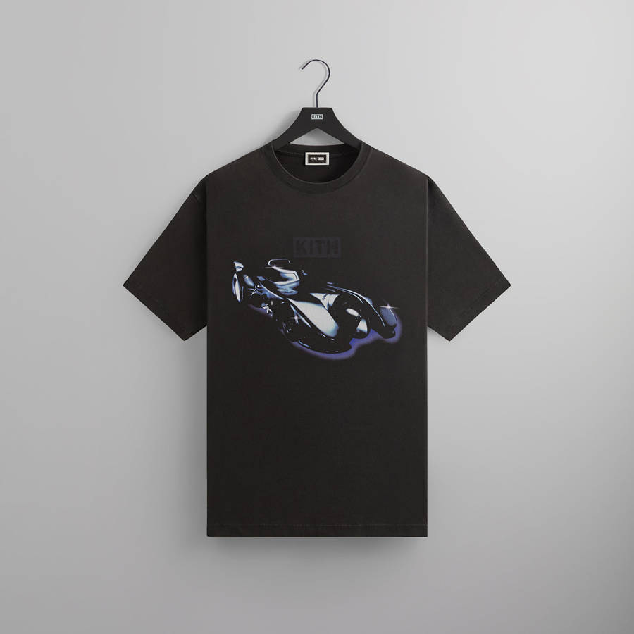 Black Men Kith Batman | Schematics Vintage T-Shirt | 4362-YMOWZ