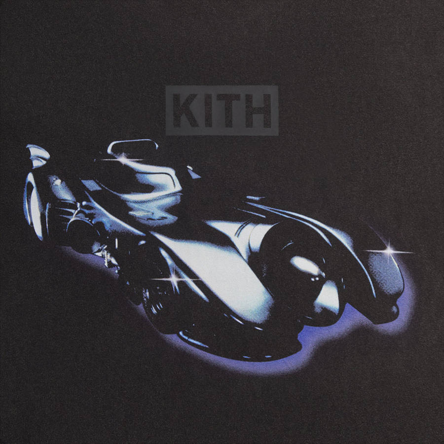 Black Men Kith Batman | Schematics Vintage T-Shirt | 4362-YMOWZ