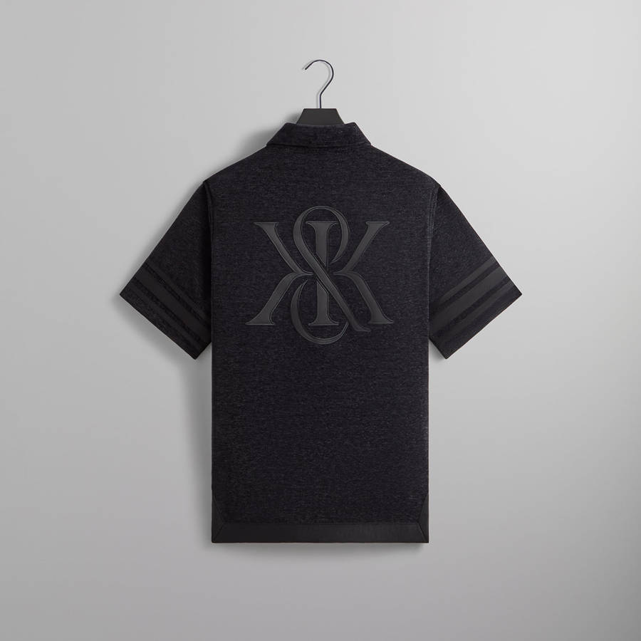 Black Men Kith Chenille Woodpoint Shirts | 5723-QPMDA