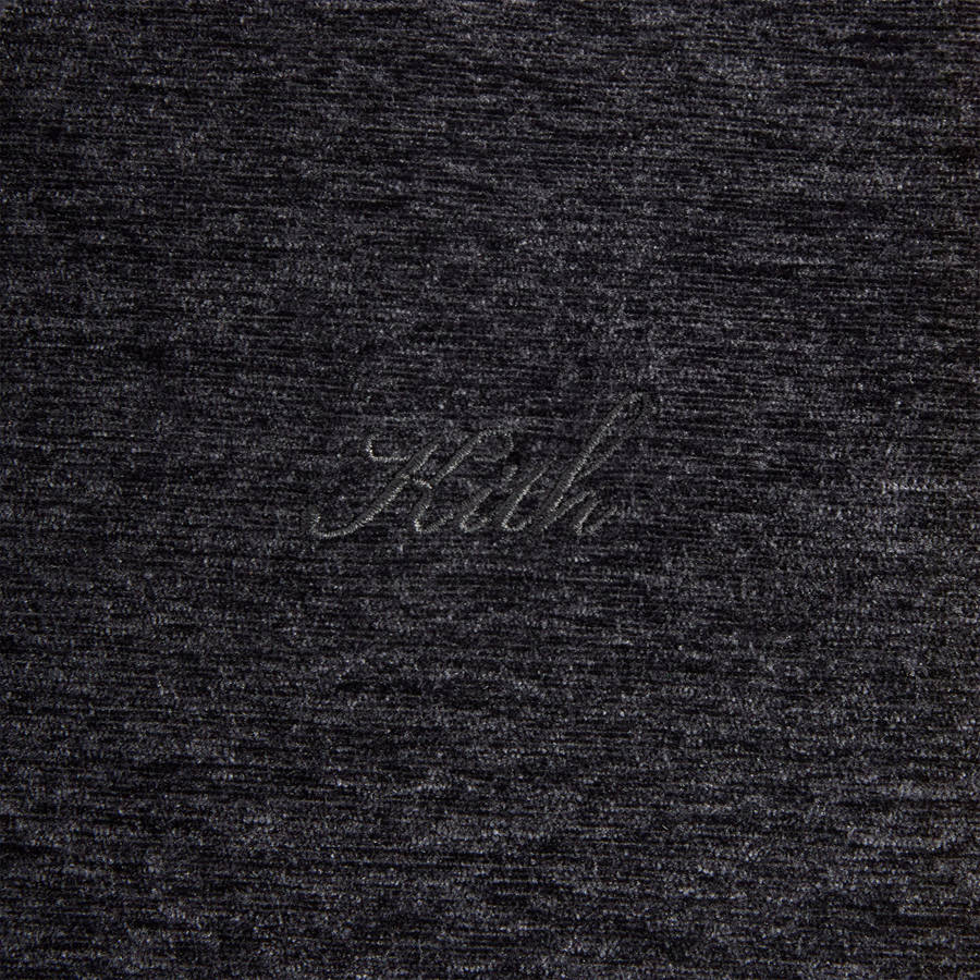 Black Men Kith Chenille Woodpoint Shirts | 5723-QPMDA