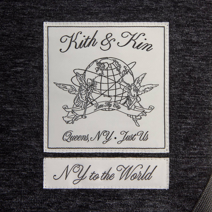 Black Men Kith Chenille Woodpoint Shirts | 5723-QPMDA