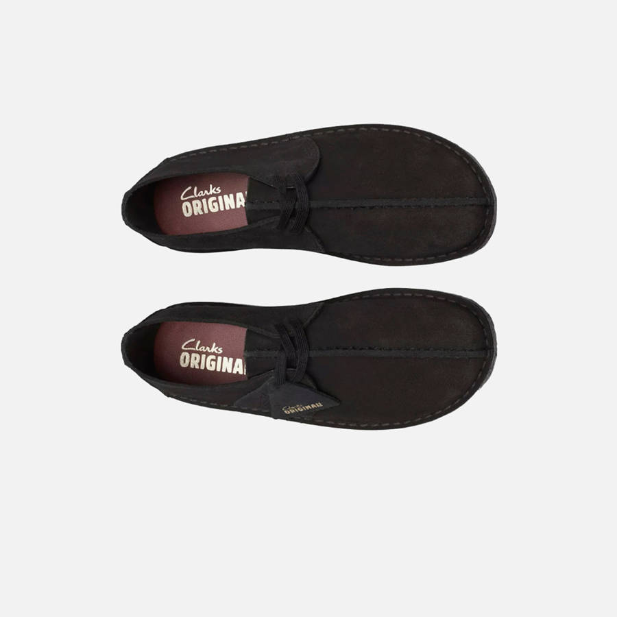 Black Men Kith Clarks Desert Trek Boots | 3498-RKNGQ