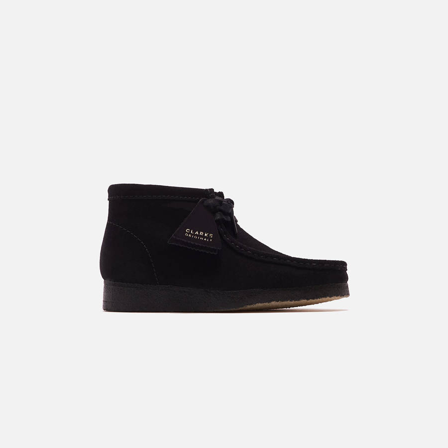 Black Men Kith Clarks Wallabee Boots | 3907-WFLKC