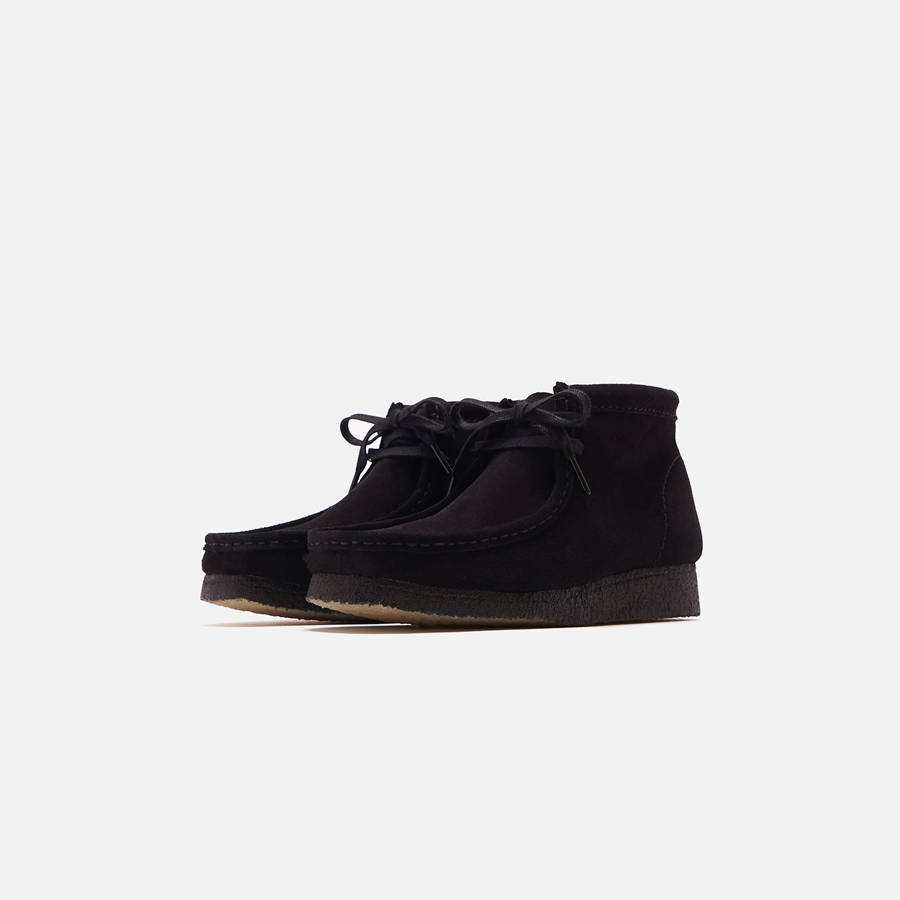 Black Men Kith Clarks Wallabee Boots | 3907-WFLKC