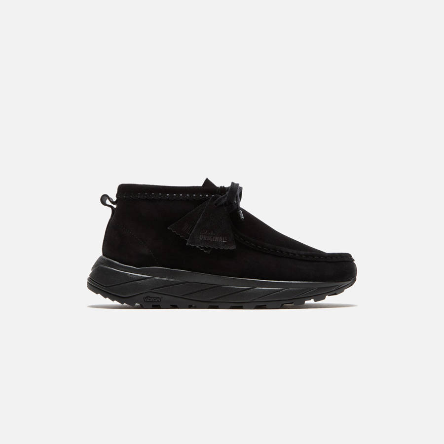 Black Men Kith Clarks Wallabee Eden Boots | 4173-FPZXA