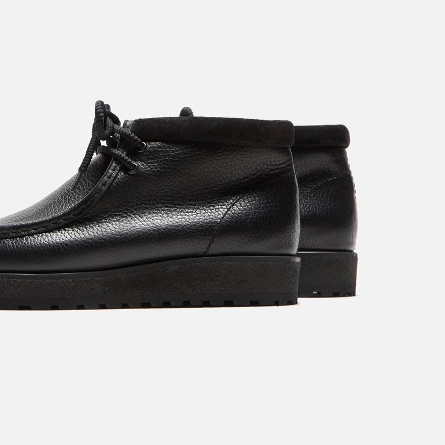 Black Men Kith Clarks Wallabee Scout Boots | 9106-DZBUT