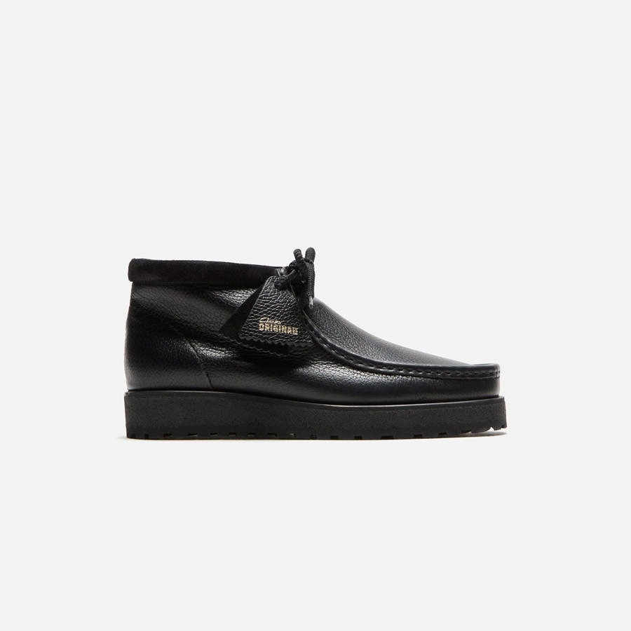 Black Men Kith Clarks Wallabee Scout Boots | 9106-DZBUT