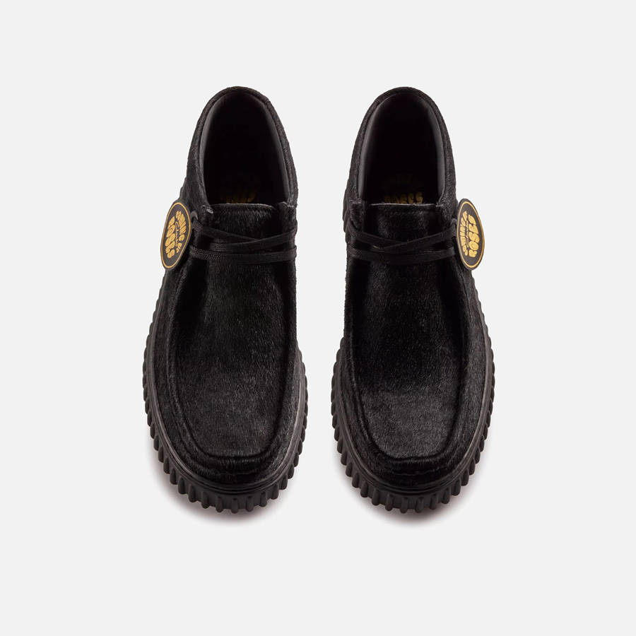 Black Men Kith Clarks x Martine Rose Torhill Hi Sneakers | 5392-EAHYK