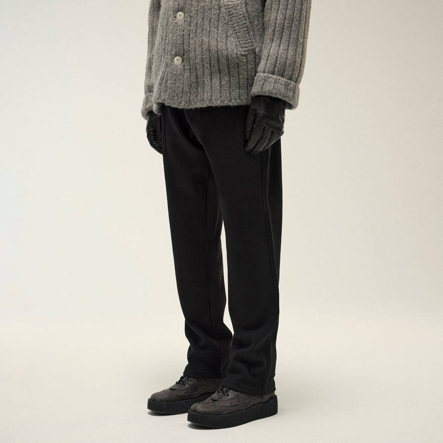 Black Men Kith Compact Knit Garrison Sweat Pants | 5147-USYFM