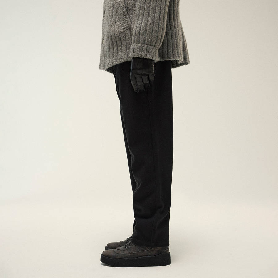 Black Men Kith Compact Knit Garrison Sweat Pants | 5147-USYFM