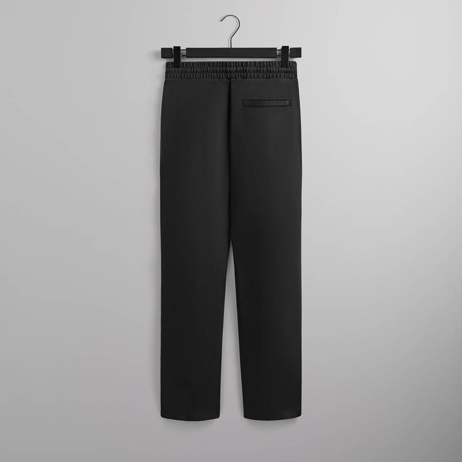 Black Men Kith Compact Knit Garrison Sweat Pants | 5147-USYFM