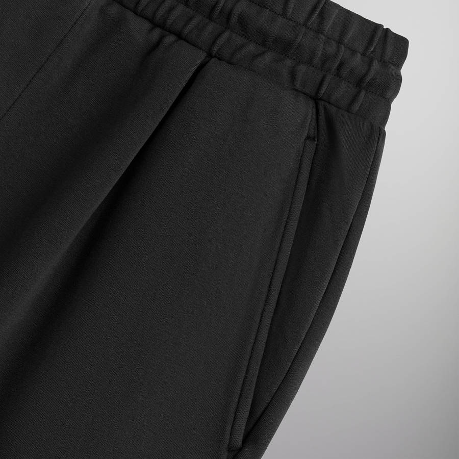 Black Men Kith Compact Knit Garrison Sweat Pants | 5147-USYFM