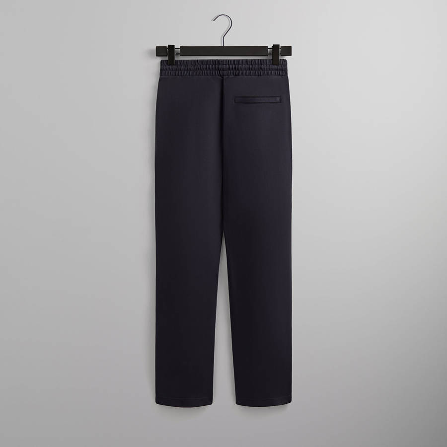 Black Men Kith Compact Knit Garrison Sweat Pants | 3876-BCIRX