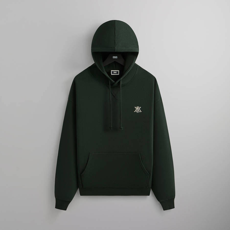 Black Men Kith Compact Knit Williams III Hoodie Sweatshirts | 5793-NLCVO