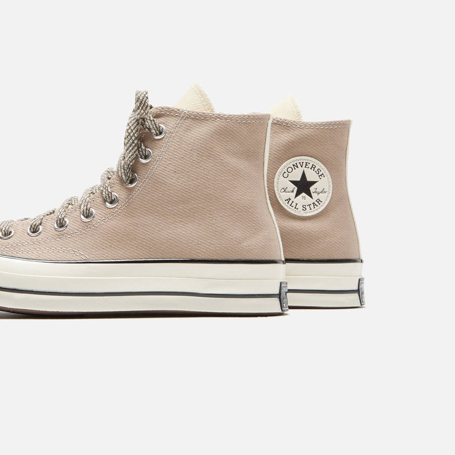 Black Men Kith Converse Chuck 70 Dual Tone High Top Sneakers | 0263-QRTGV