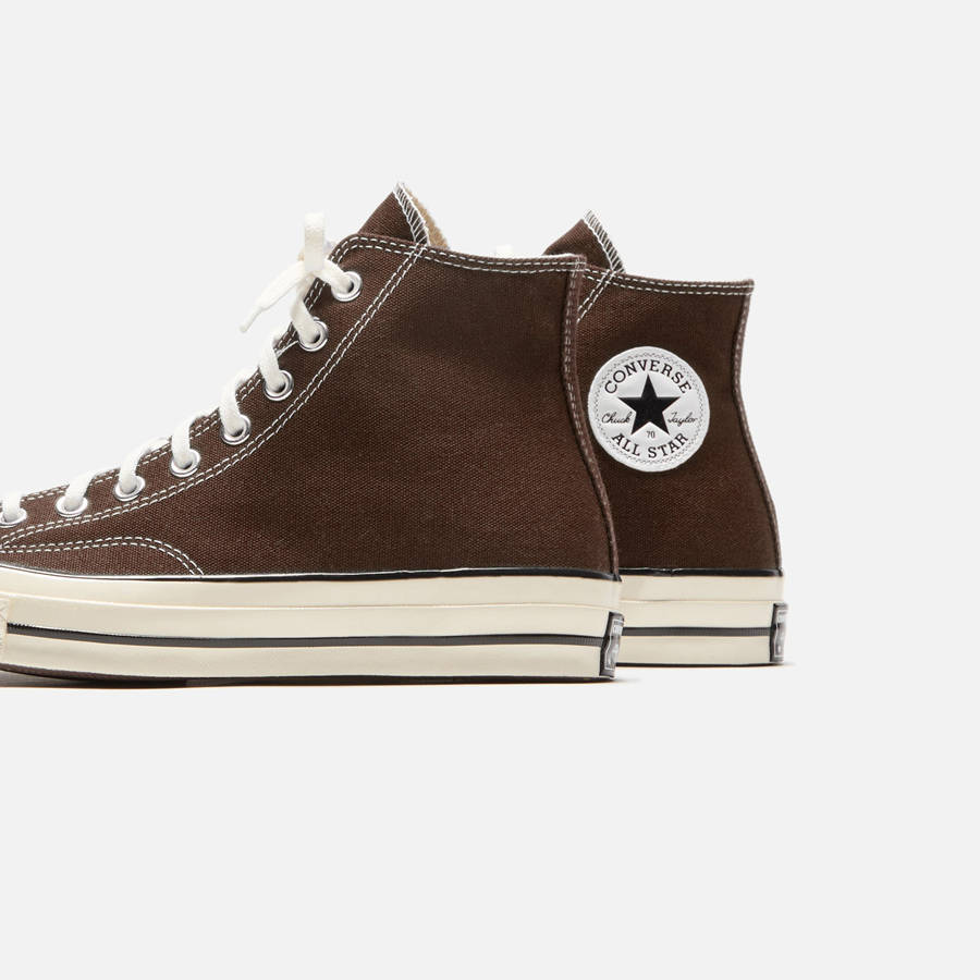 Black Men Kith Converse Chuck 70 Vintage Canvas High Sneakers | 0285-GPTNL