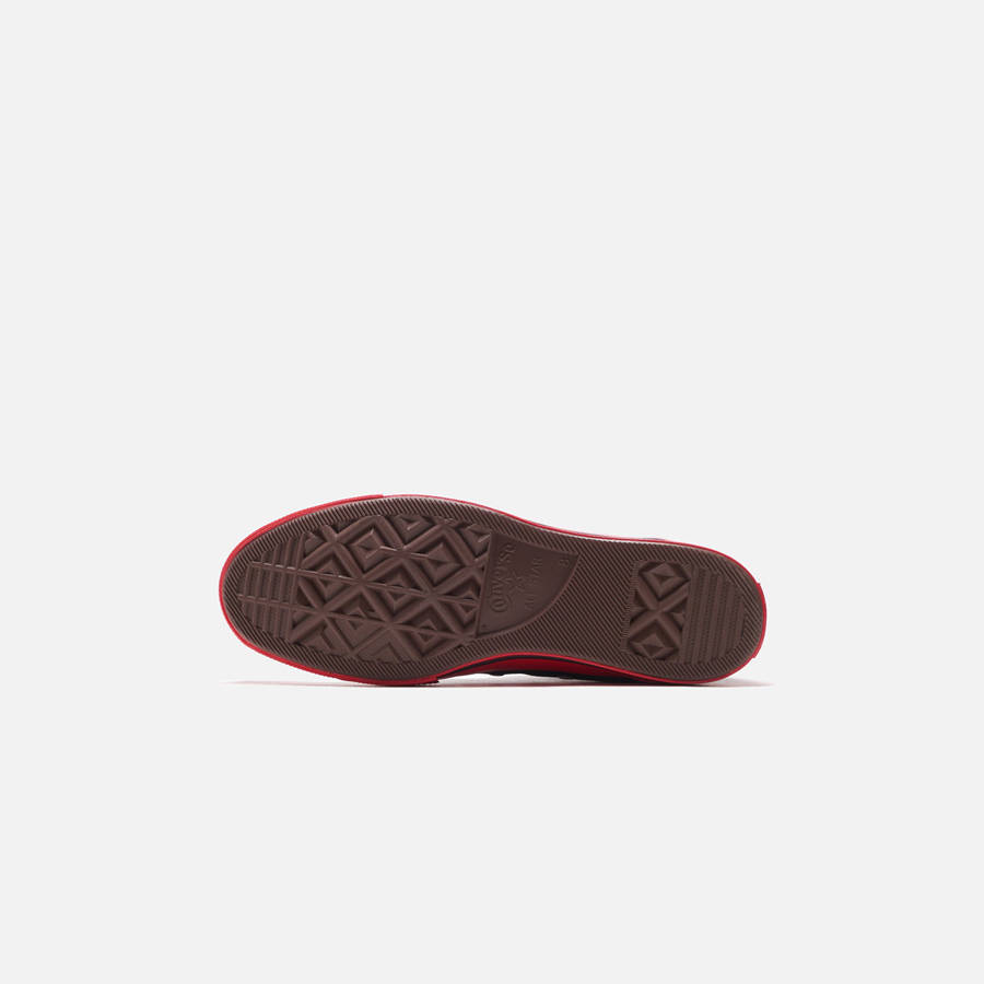 Black Men Kith Converse x Comme des Garçons CDG Play Red Sole High Top Sneakers | 1687-IOWVD