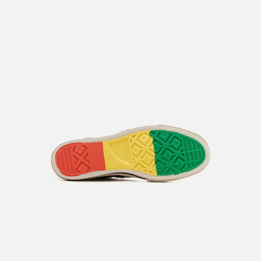 Black Men Kith Converse x Daily Paper Chuck 70 High Sneakers | 2781-TALVI