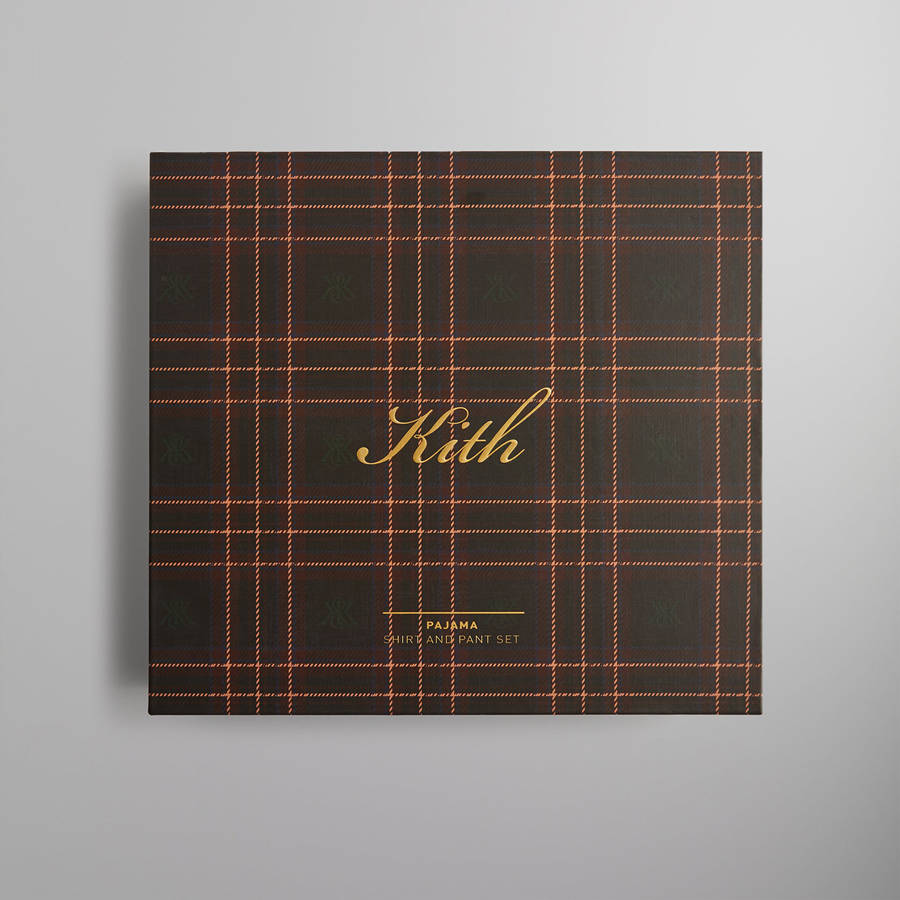 Black Men Kith Crest Monogram Pajama Set Underwear | 3219-QRIBY
