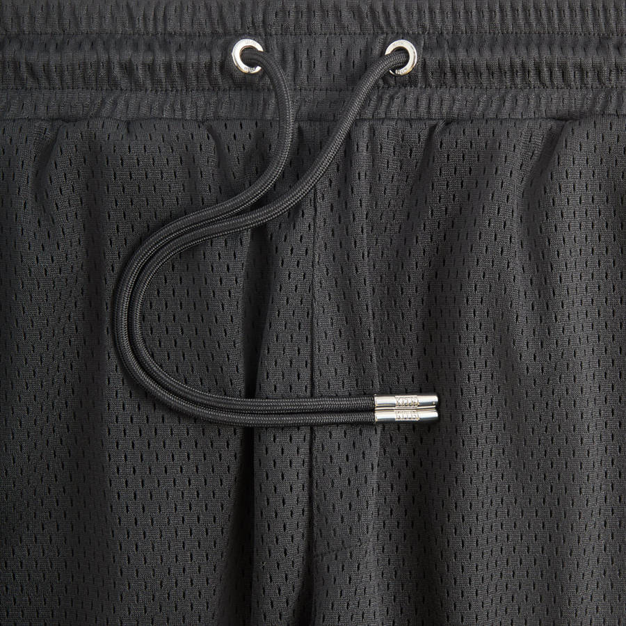 Black Men Kith Curtis Mesh Shorts | 1683-JFUQM