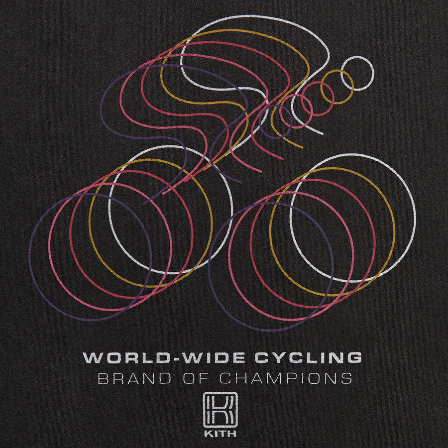 Black Men Kith Cycling Palette Vintage Shirts | 6927-OFYUX