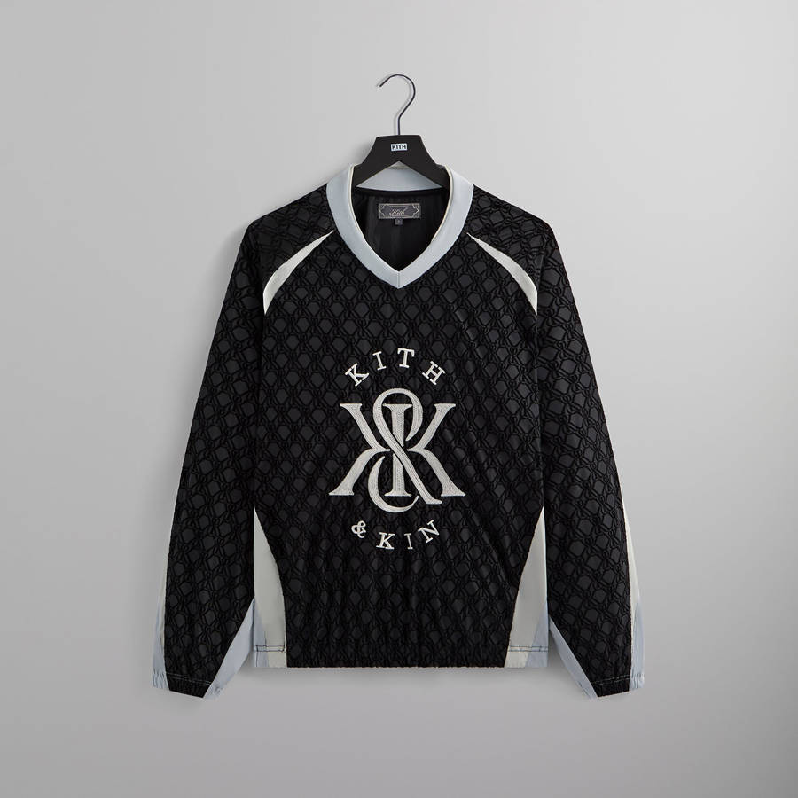 Black Men Kith Dayton Combo Pullover Sweatshirts | 3470-SHPAX