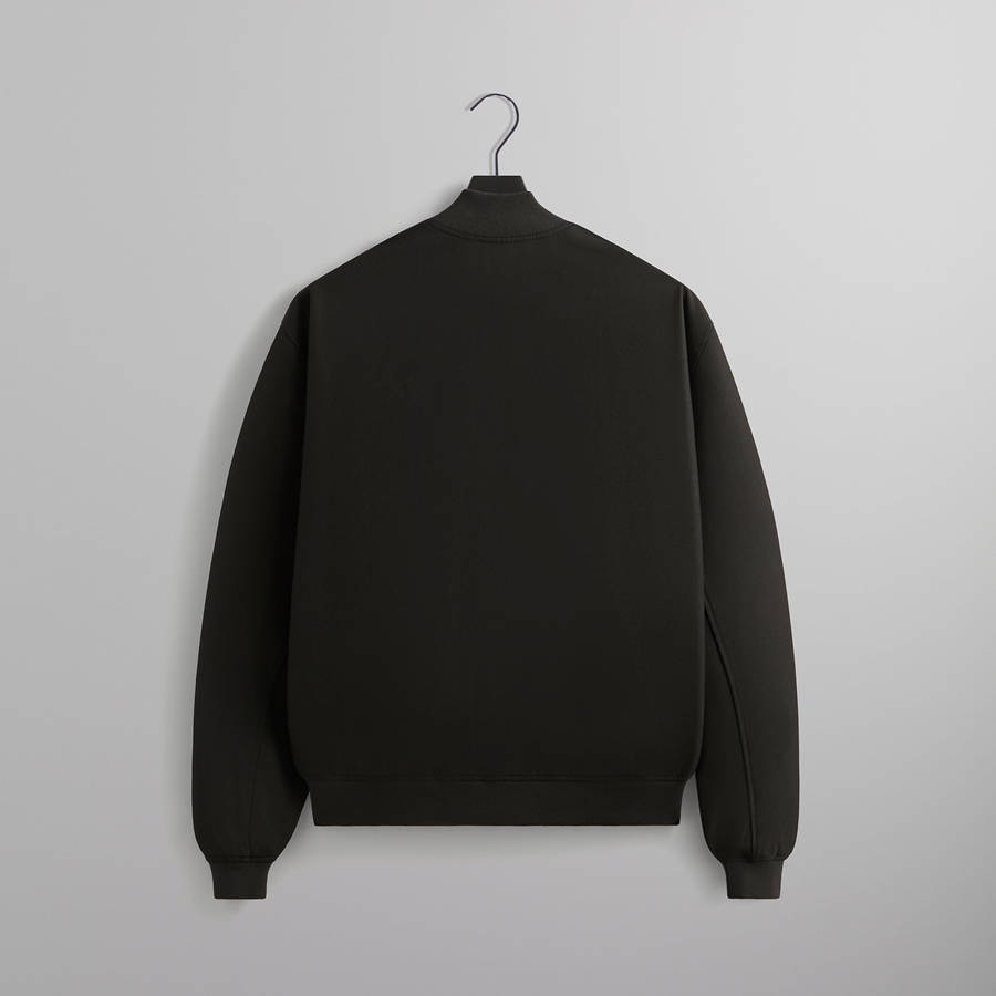 Black Men Kith Double Weave Avery Bomber Jackets | 8610-MAYJP