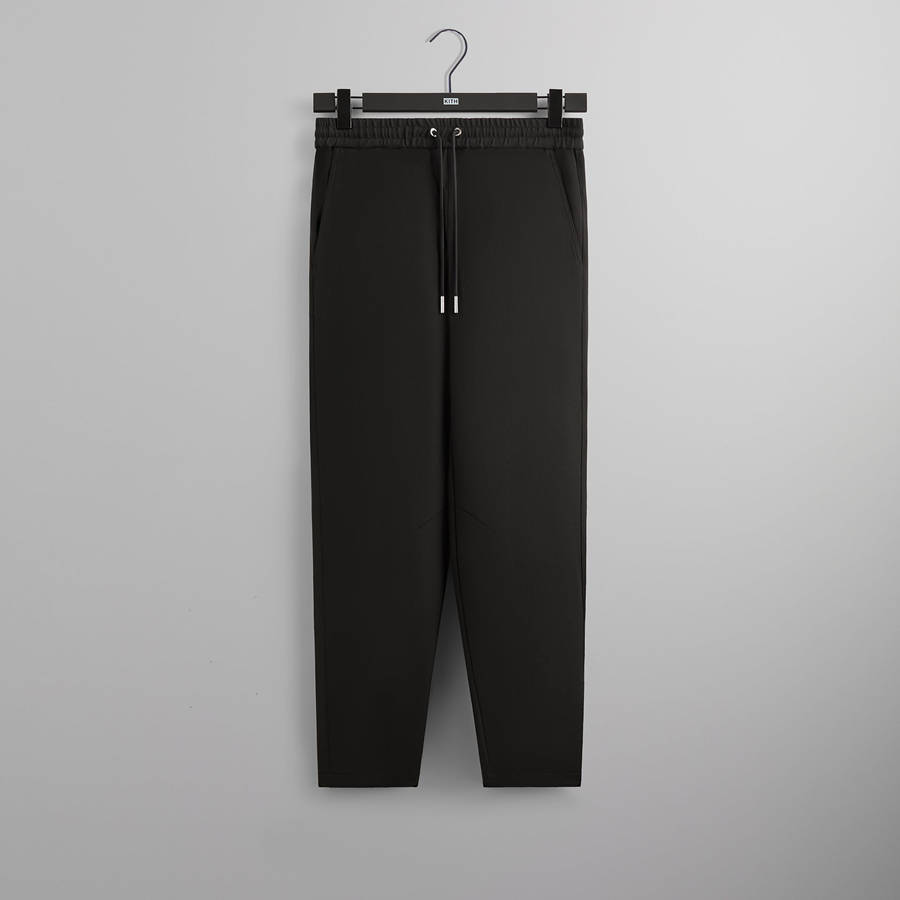 Black Men Kith Double Weave Elmhurst Pants | 4368-GAXDS