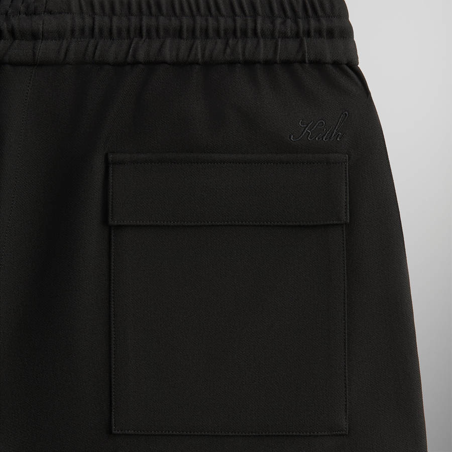 Black Men Kith Double Weave Elmhurst Pants | 4368-GAXDS