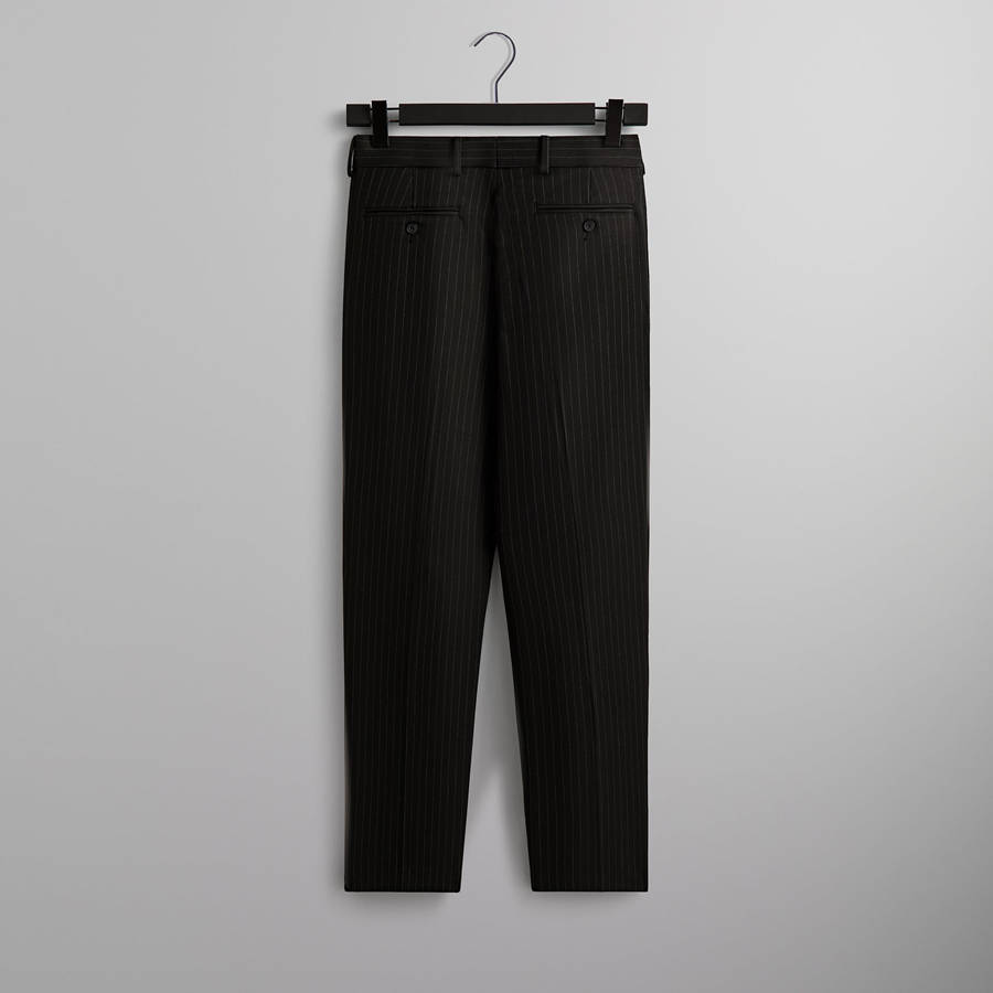 Black Men Kith Double Weave Kylan Pants | 2984-PIOKS