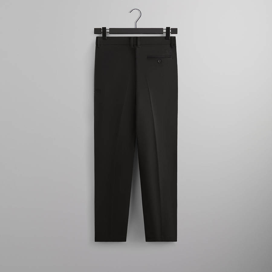Black Men Kith Double Weave Lance Pants | 6519-DOXBJ