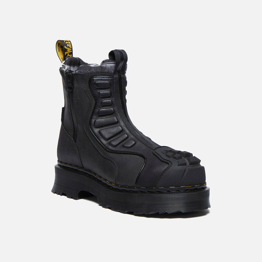 Black Men Kith Dr. Martens 14XX 2976 Chelsea Boots | 5912-ZQGUA