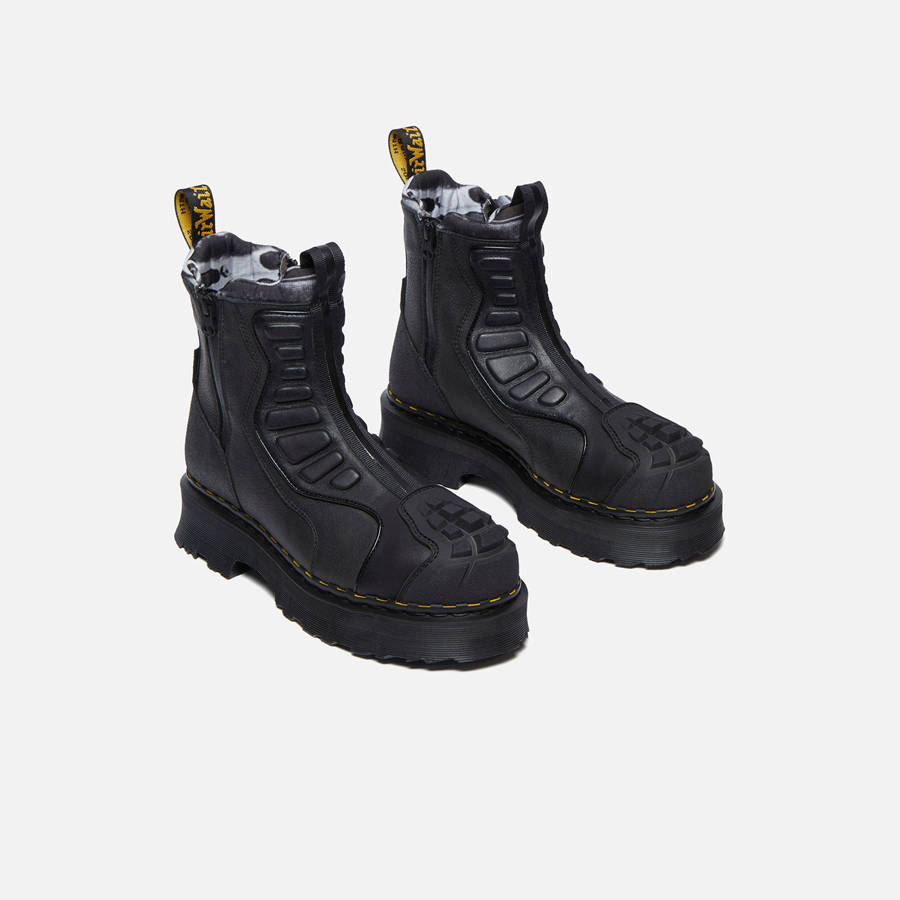 Black Men Kith Dr. Martens 14XX 2976 Chelsea Boots | 5912-ZQGUA
