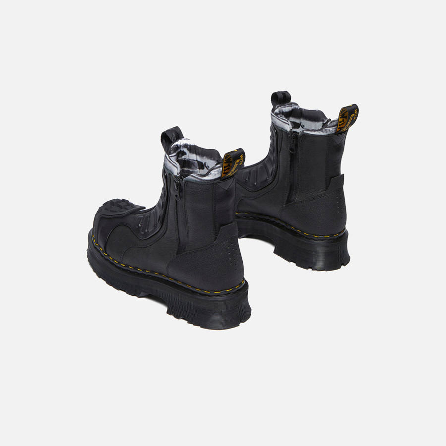 Black Men Kith Dr. Martens 14XX 2976 Chelsea Boots | 5912-ZQGUA