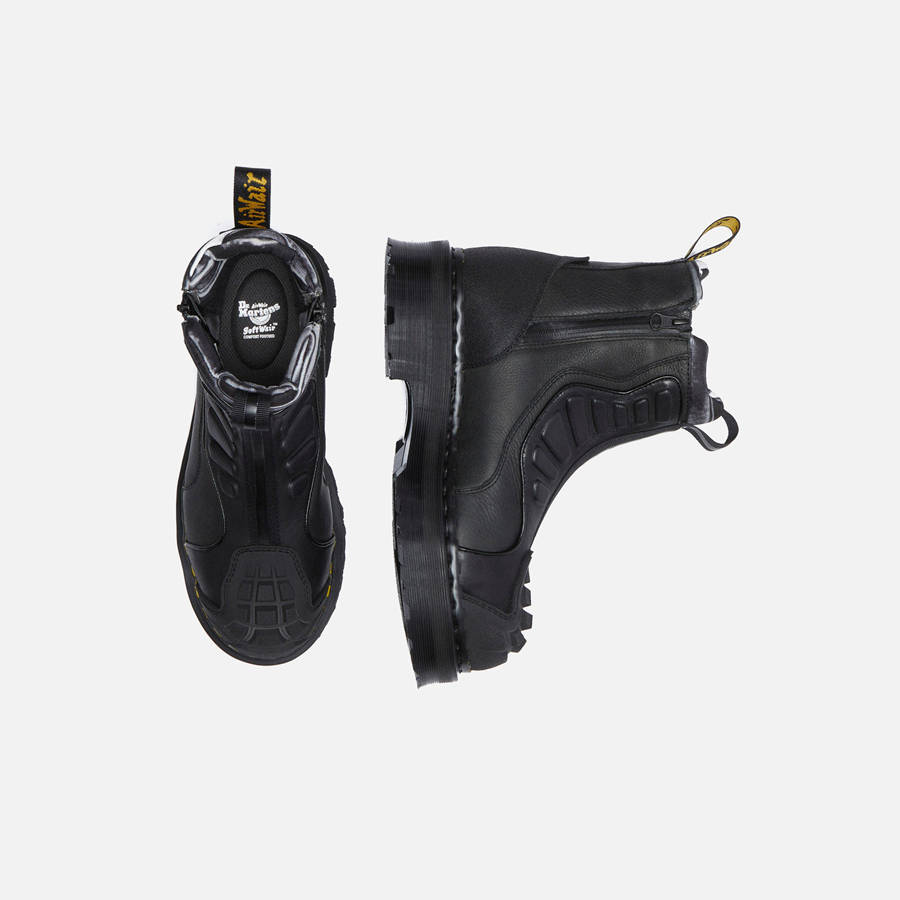 Black Men Kith Dr. Martens 14XX 2976 Chelsea Boots | 5912-ZQGUA