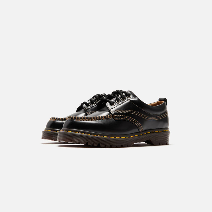Black Men Kith Dr. Martens Lowell Derby | 8451-UIXBQ