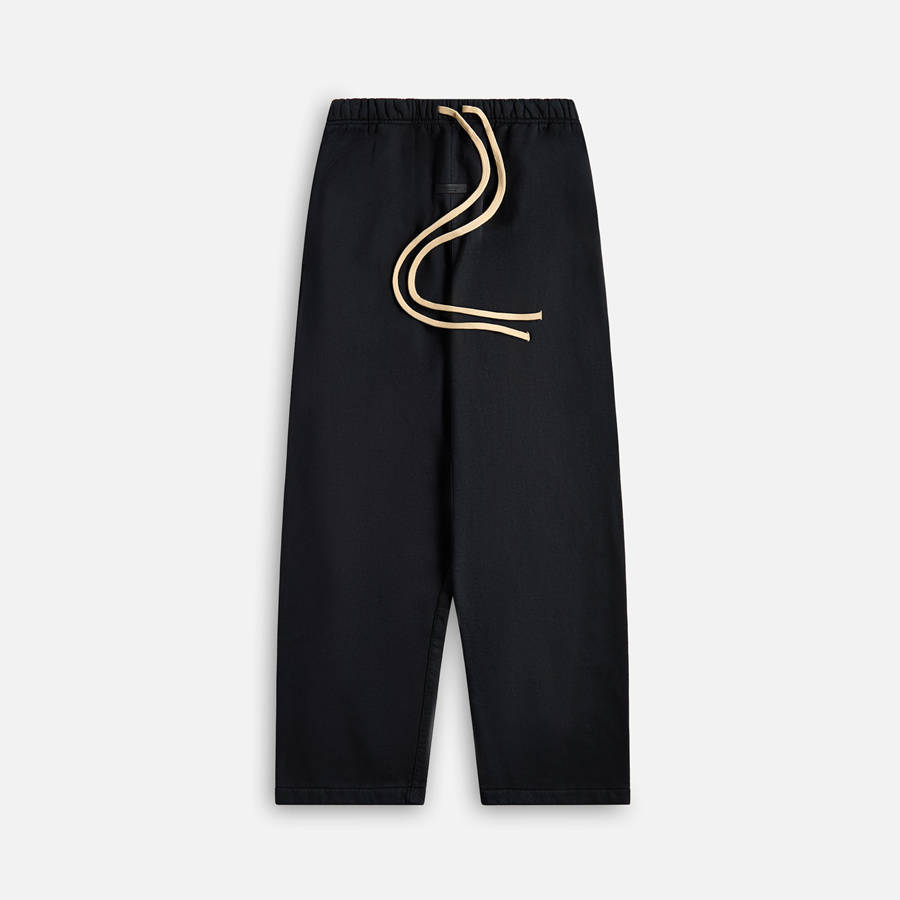 Black Men Kith Essentials Heavy Fleece Relaxed Sweat Pants | 7691-QYFKP