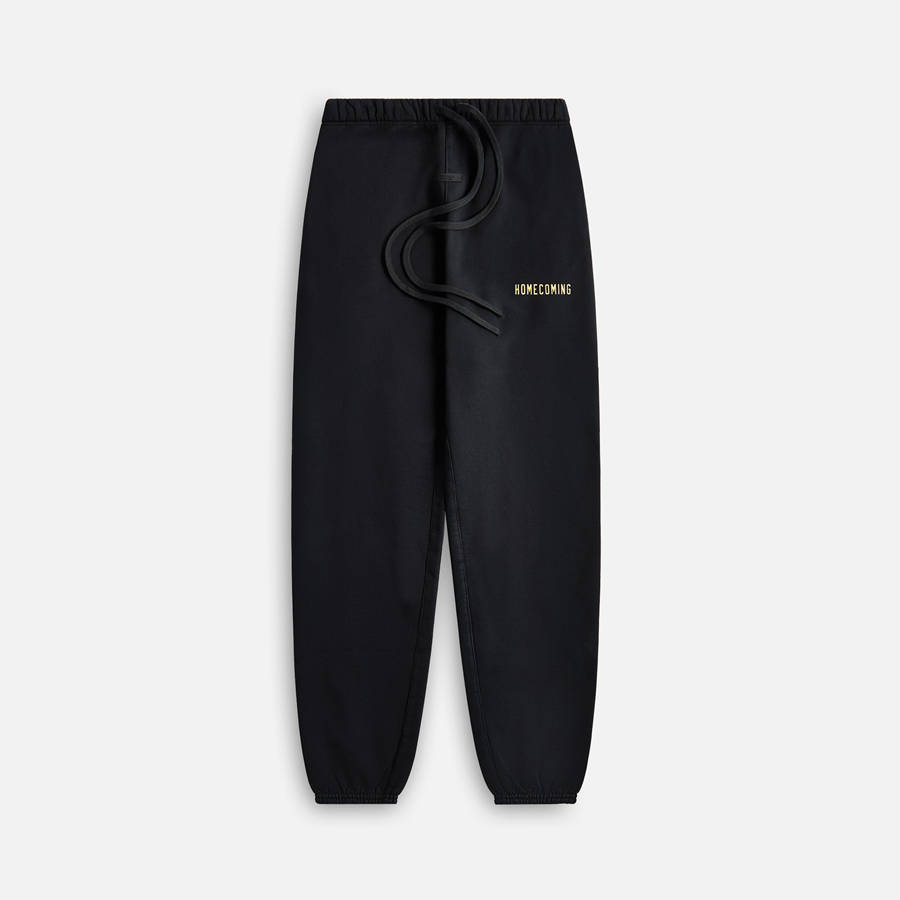 Black Men Kith Essentials Heavy Fleece Sweat Pants | 9234-LMRYQ