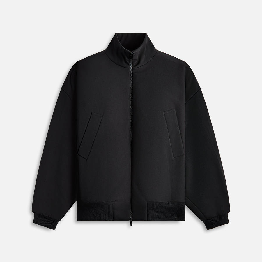 Black Men Kith Fear of God High Neck Bomber Jackets | 1268-ESYJR